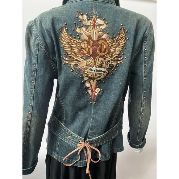 Authentic Harley Davidson Jacket – sz Lg - Picture 14 of 16